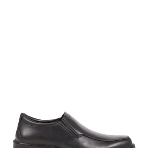 SPL323 Gents Slip On Smart Black Shoes