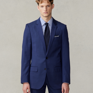 SPL296 Blue Suit 5 Piece Outfit