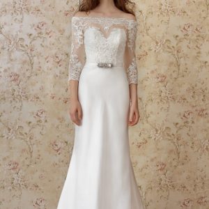 SPL273 Embroidered Mermaid Wedding Dress