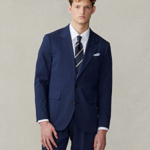 SPL291 Navy Seersucker Suit